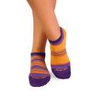 Șosete scurte din Bambus cu Dungi - Galben