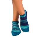 Къси Бамбукови чорапи с Рингели - Тъмносин