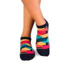 Șosete scurte din Bumbac cu Pensule - Albasru închis