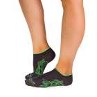 Къси Памучни чорапи с Мотоциклети - Антрацит