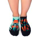 Arty κοντές βαμβακερές κάλτσες με πασχαλινό λαγό - σκούρο μπλε