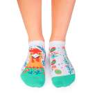 Κοντές Arty Κάλτσες Πασχαλινό Κοτόπουλο - Λευκό