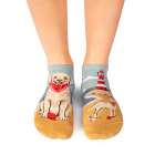 Șosete scurte Arty Socks cu Golden Retriever