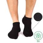 Socquettes Lin Noir