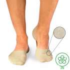 Șosete invizibile din In - Ecru