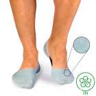 Șosete invizibile din In - Albastru pal