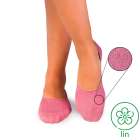 Socquettes Invisibles Lin Rose cendré