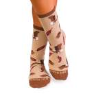 Chaussettes Coton Aigle Beige