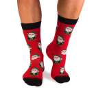 Șosete de Crăciun din Bumbac cu Moș Crăciun