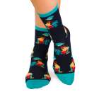 Chaussettes Coton Coq Bleu foncé