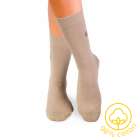 Chaussettes Coton pur Beige