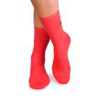 Chaussettes Coton pur Corail