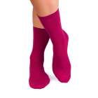 Chaussettes Coton pur Fuchsia