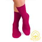 Chaussettes Coton pur Fuchsia