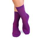 Chaussettes Coton pur Violet