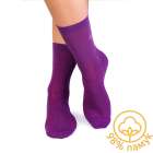 Чорапи с 98% Памук - Лилав