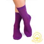 Chaussettes Coton pur Violet