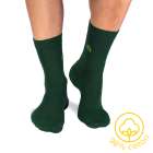 Chaussettes Coton pur Vert foncé