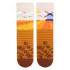 Arty Socks șosete cu Lalele și Mori de Vânt - Galben