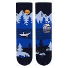 Arty Socks șosete cu Munți - Albastru