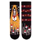 Arty Socks Коледни чорапи със Снежко Рокаджия - Черен