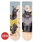 Arty Socks чорапи Мейн Кун Котки