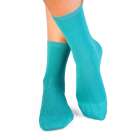 Chaussettes Bambou fin Turquoise clair