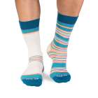 Șosete Fine din Bambus cu Dungi - Bej