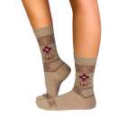 Șosete din Lână MERINO ETHNO - Bej
