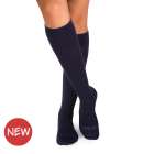 3/4 Șosete compresive din Lână Merinos - Albastru închis
