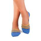 Невидими Памучни чорапи с Рингели - Син