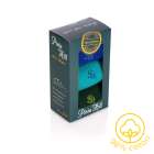 Coffret de 3 paires de Chaussettes Coton pur Vert foncé Menthe Bleu