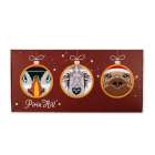 Кутия с 3 чифта Бамбукови чорапи Полярна Коледа