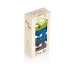 Coffret de 3 paires de Chaussettes Bambou fin Abeilles Vert Turquoise Gris