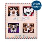Cutie cu 4 perechi de șosete Arty Socks Câini