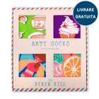 Cutie cu 4 perechi de șosete Arty Socks Fermă