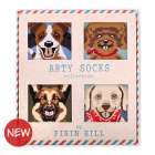 Cutie cu 4 Perechi de Șosete Arty Socks Câini v2
