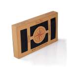 Coffret Laine mérinos Femme Chaussettes + Écharpe Côtes Noir