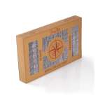 Coffret Laine mérinos Femme Chaussettes + Écharpe Tresse Gris