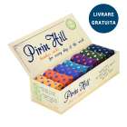 Cutie Lux cu 7 perechi de șosete din Bambus cu Buline AW19