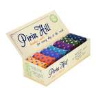 Κουτί Πολυτελείας με 7 ζευγάρια κάλτσες από Μπαμπού με Πουά AW19