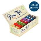 Cutie Lux cu 7 perechi de șosete din Bambus cu Albine