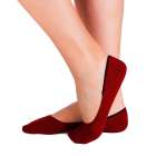 Șosete Super invizibile 2 perechi - Vișiniu