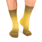 Șosete din Bambus Grad Lines - Lime-Kaki