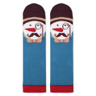 Șosete de Crăciun din Bambus cu Om de Zăpadă