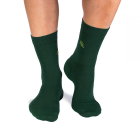 Chaussettes Coton pur Vert foncé