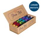 Cutie Lux cu 7 perechi de șosete din Bumbac în Carouri Scoțiene