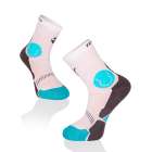 Șosete Tenis Fusion - Alb-Albastru-Turcoaz