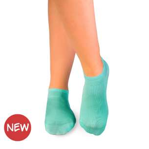 Къси чорапи от Мерсеризиран Памук - Тюркоаз