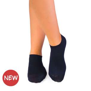 Къси чорапи от Мерсеризиран Памук - Тъмносин